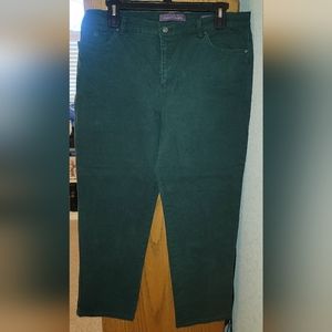 Green Gloria Vanderbilt "Amanda" Plus-Size Jeans